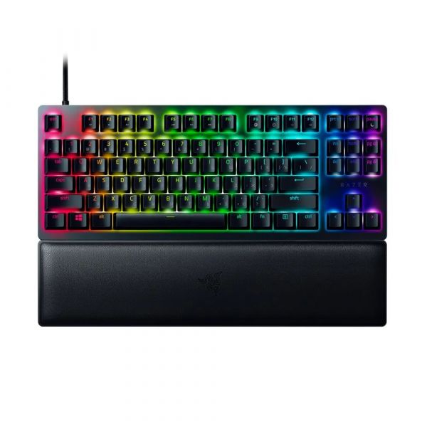 Клавиатура проводная Razer Huntsman V2 TKL USB Линейные (Red) черный