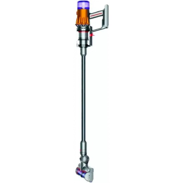 Пылесос Dyson SV46 V12 Detect Slim Absolute серебристый/желтый